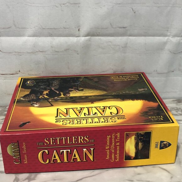 The Settlers of Catan Board Game 3061 Mayfair Games Klaus Teuber Complete - Picture 3 of 9